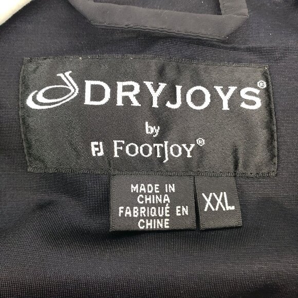 Footjoy Dryjoys Short Sleeve Pullover Windbreaker Jacket Size XXL - Picture 3 of 8